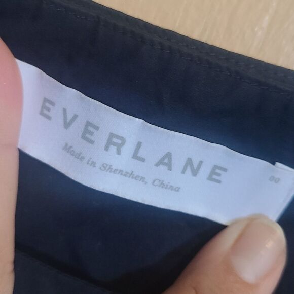 Everlane The Cotton Poplin Cutaway Tank - Picture 5 of 12